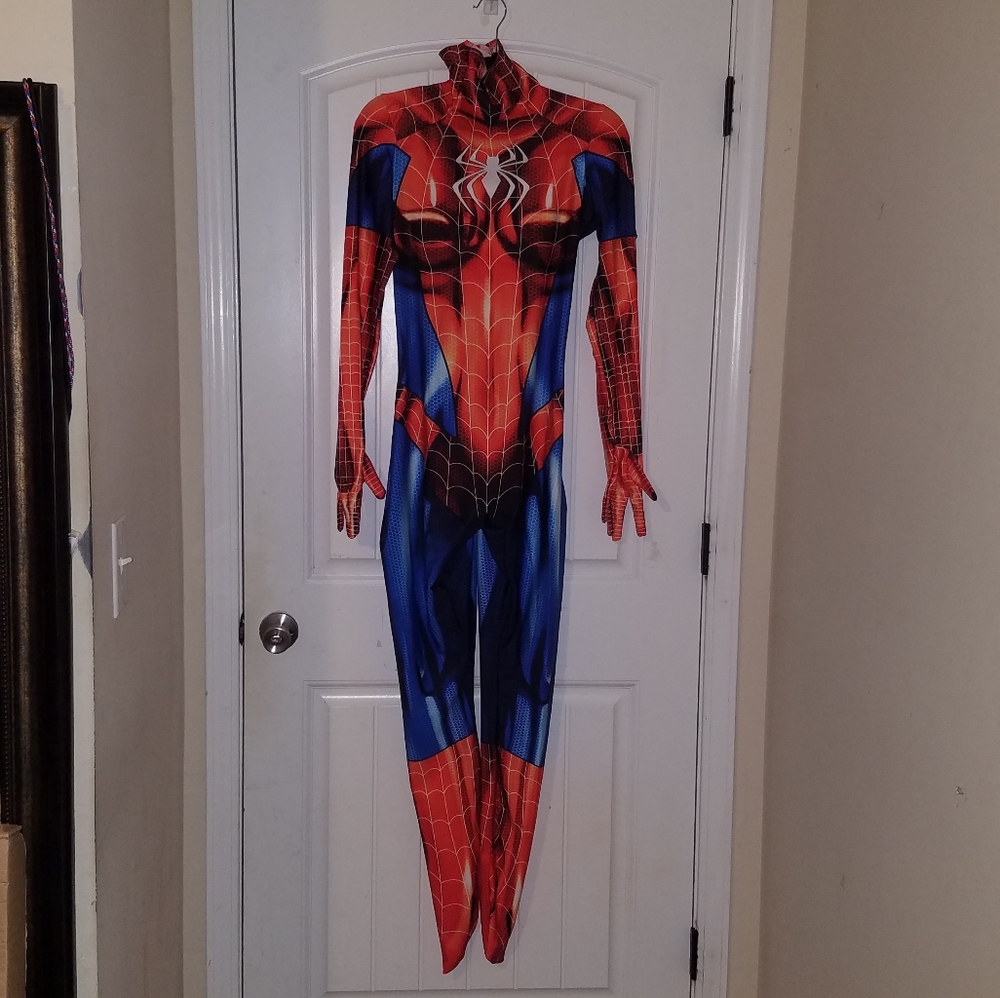 ☆SPIDER MAN☆MARY JANE 3D ZENTAI COSPLAY SUIT☆